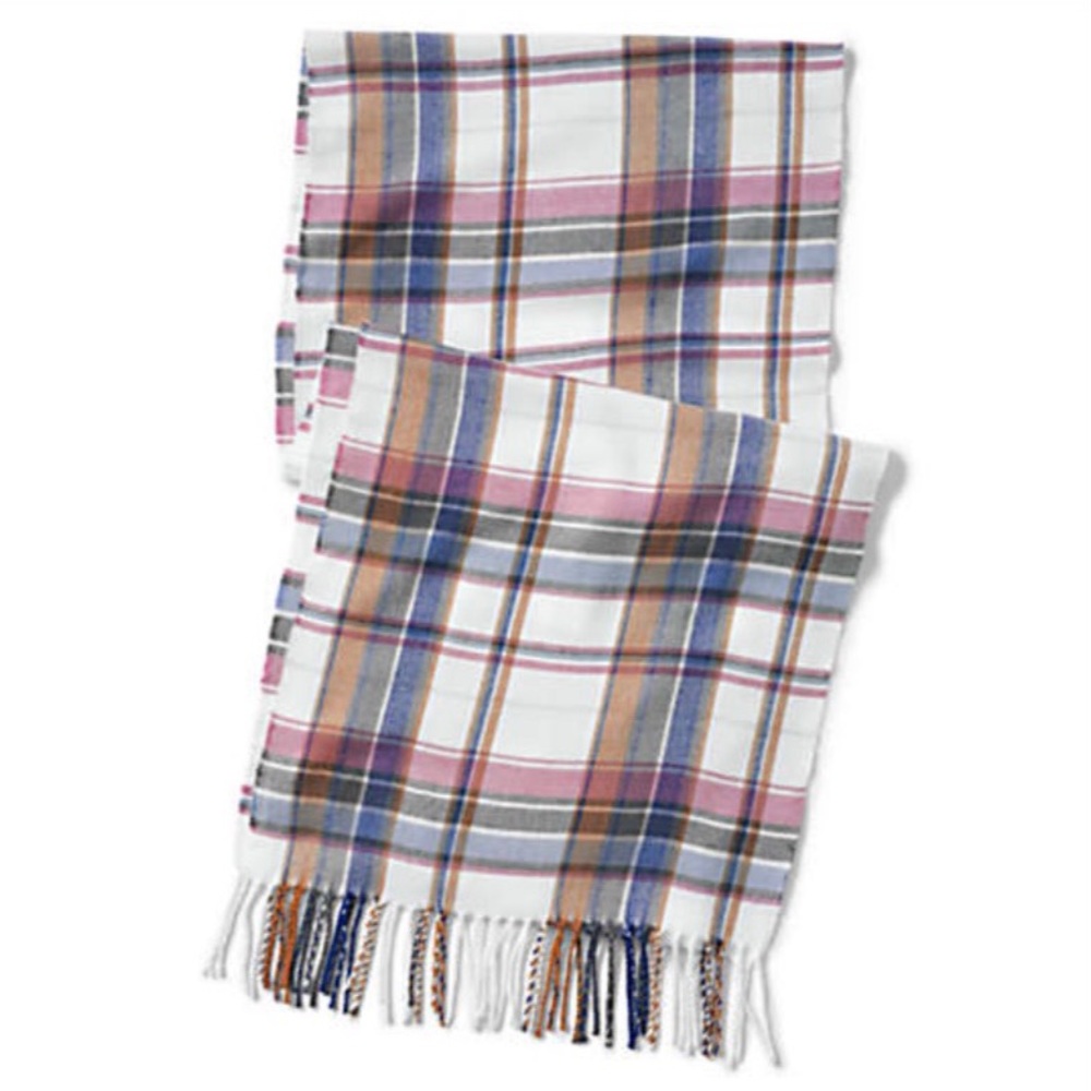 Pastel Plaid Scarf